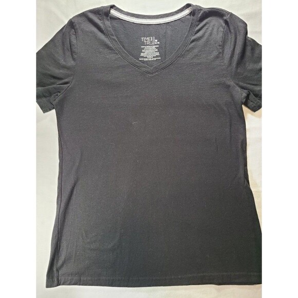 Time and Tru 3-Pack T-Shirts Size Medium 8-10 Casual Tops Minor Stains - Picture 3 of 9